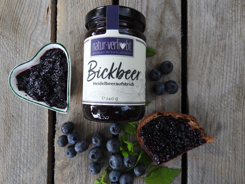Bickbeer - Blaubeeraufstrich - 240g