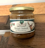 Hirsch-Gulasch mit Preiselbeeren
