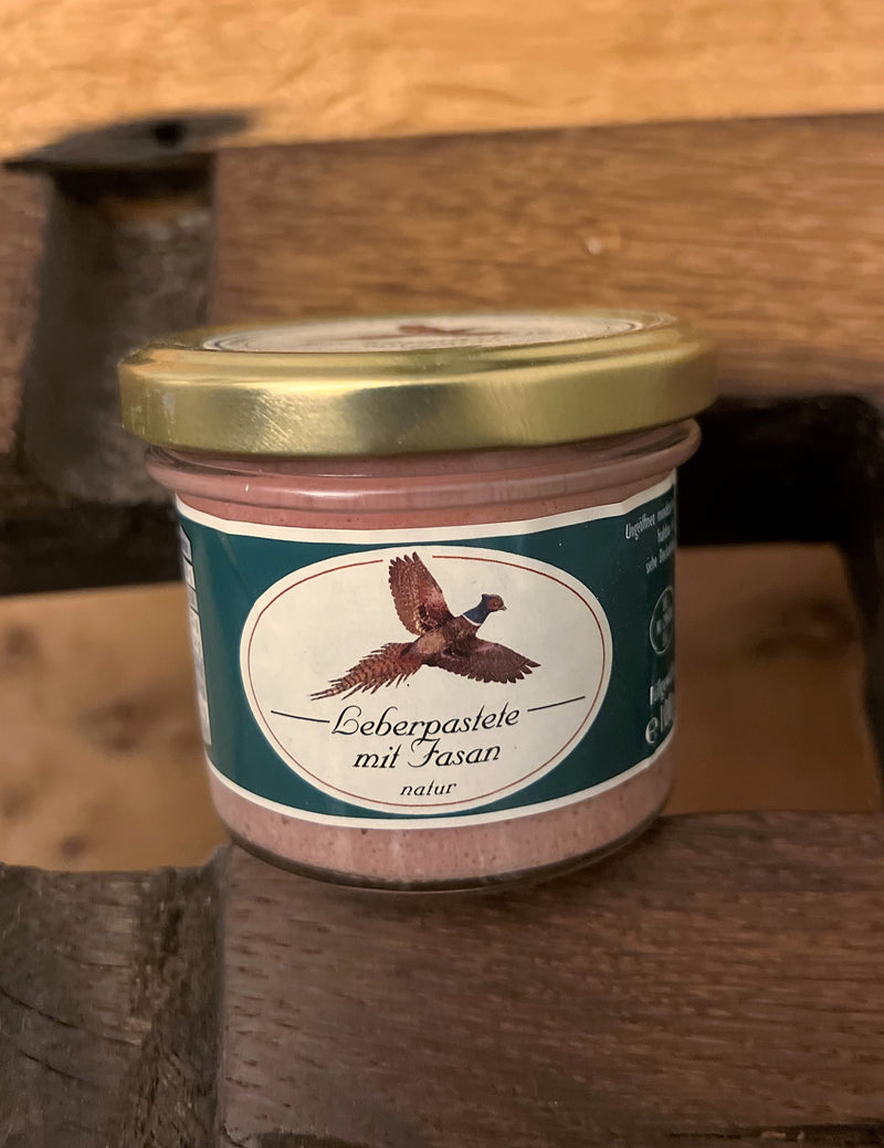 Leberpastete mit Fasan natur
