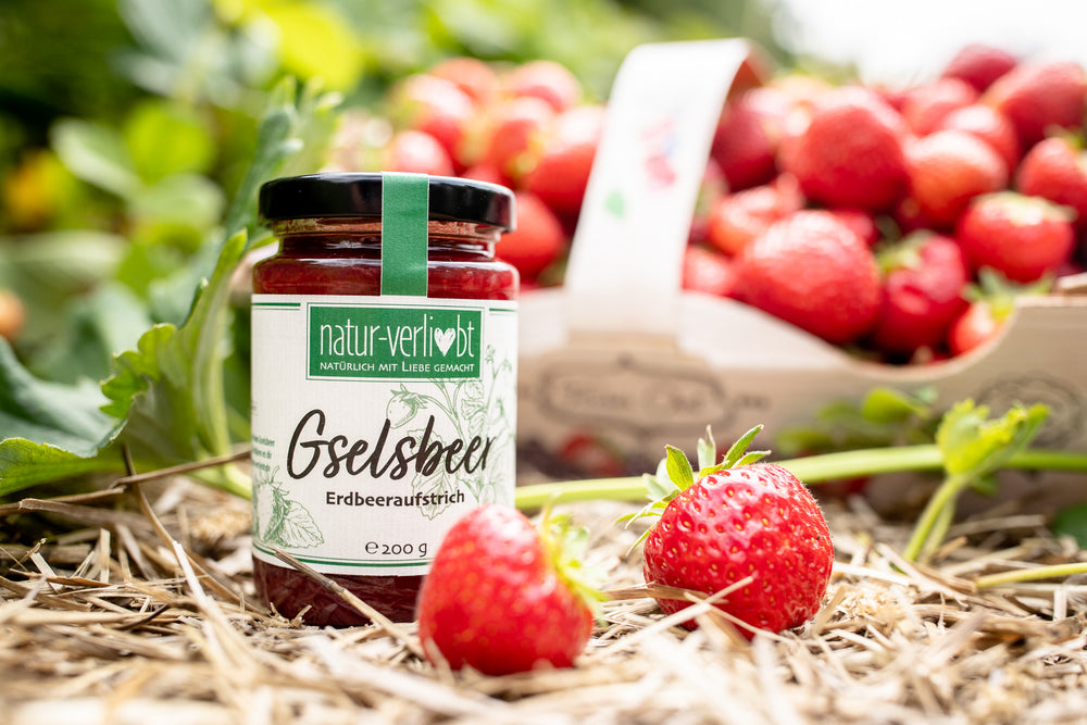 Gselsbeer - Erdbeeraufstrich 240g